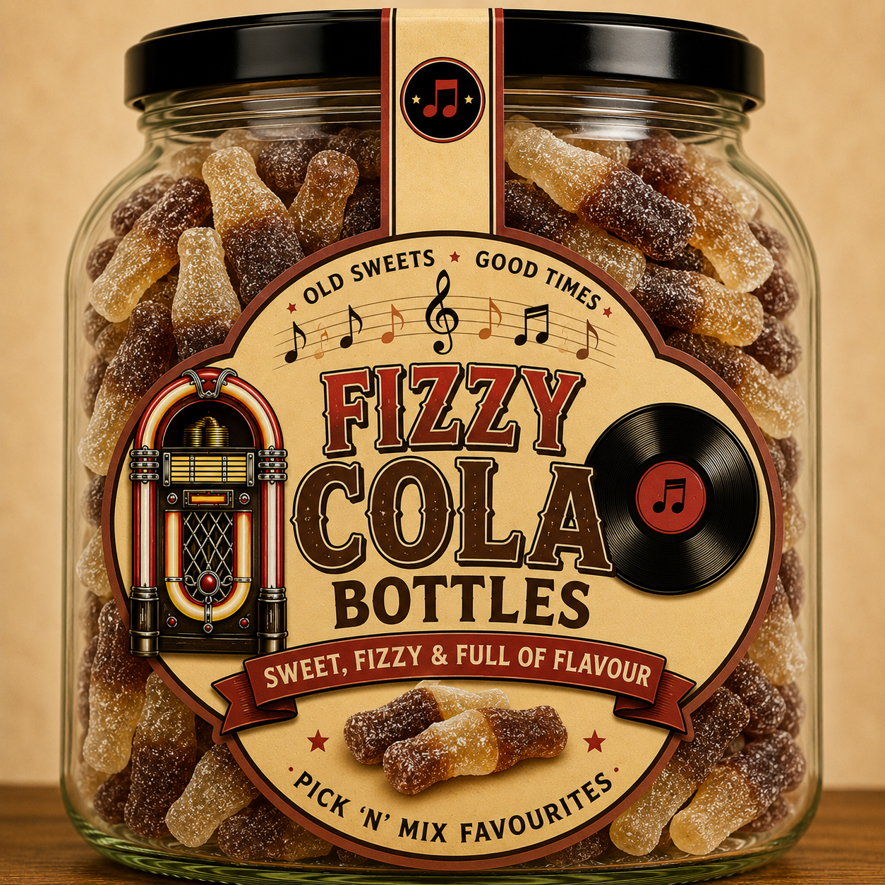 🥤 Fizzy Cola Bottles