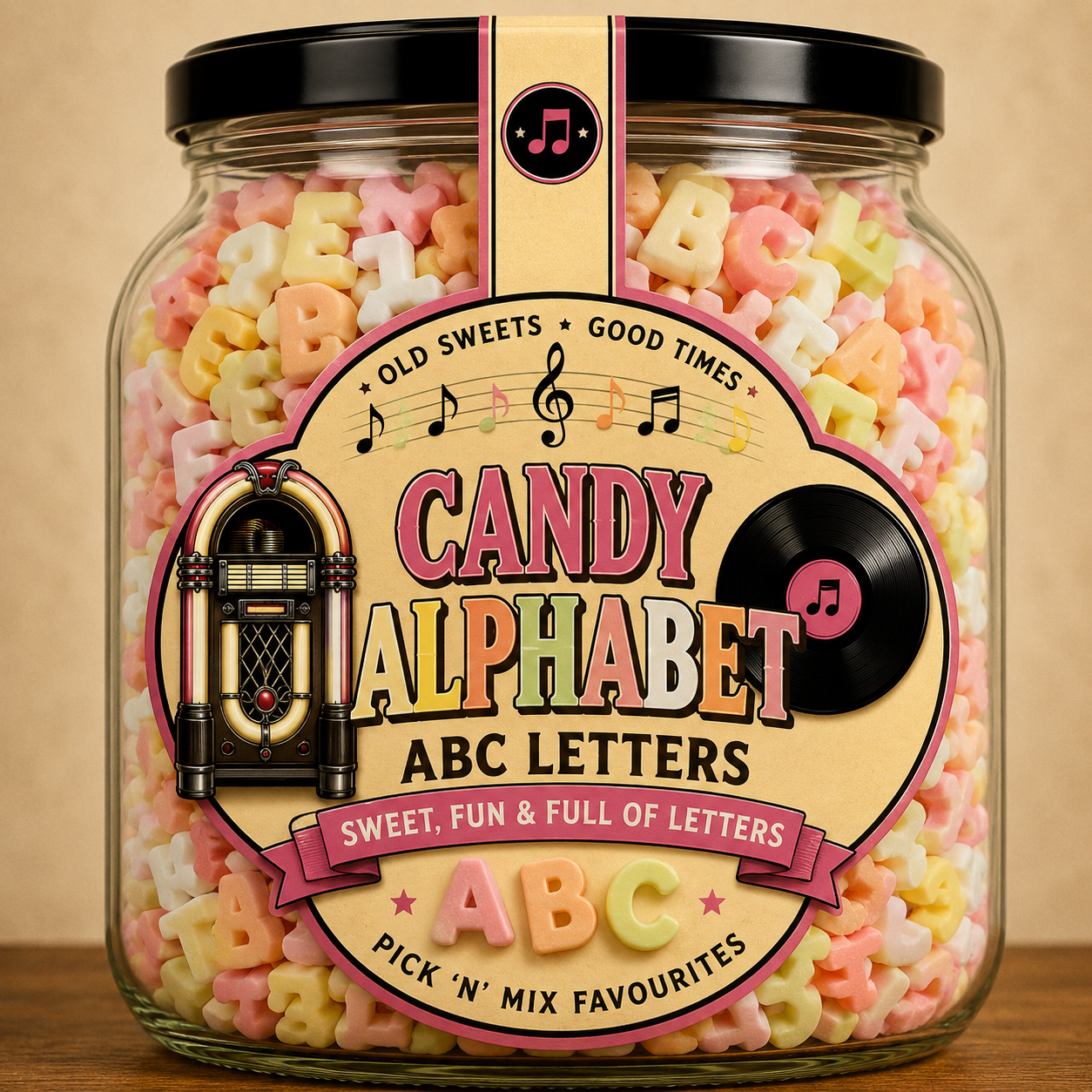 🔤 Candy Alphabet Letters